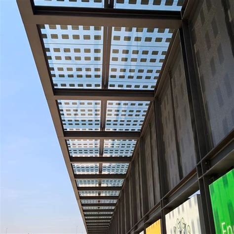 Photovoltaic Glass for Buildings .